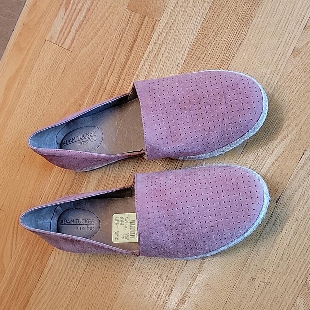 Adam Tucker by Me Too Rose Pink Slip on Espadrilles